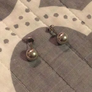 Tiffany & Co. Silver Ball Earrings